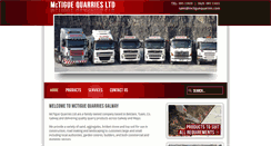 Desktop Screenshot of mctiguequarries.com