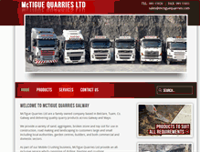 Tablet Screenshot of mctiguequarries.com